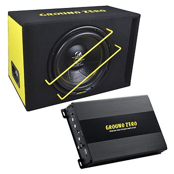 Ground Zero 450 SPL BassKit
