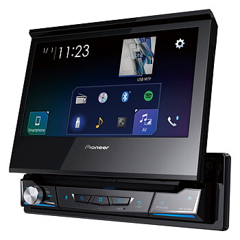 Pioneer 1DIN CD/DVD, USB/iPod 7'' motoriserad - AVH-A7100BT