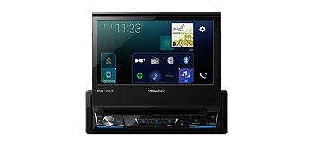 Pioneer 1DIN 7'' CD/DVD, 1 USB/ BT, DAB, CarPlay. - AVH-Z7200DAB