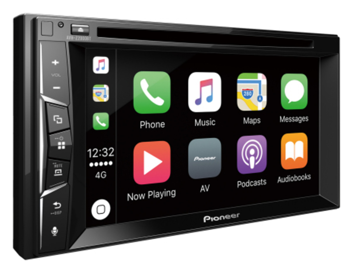 Pioneer 2DIN CD/DVD, 1 USB/ BT,6,2'' CarPlay - AVH-Z2200BT - 2