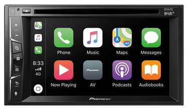 Pioneer 2DIN CD/DVD, 1 USB/ BT,6,2'', DAB, CarPlay. - AVH-Z3200DAB