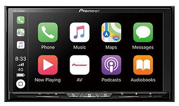 Pioneer DIN 7 CD/DVD, 1 USB/ BT, DAB, CarPlay. - AVH-Z9200DAB
