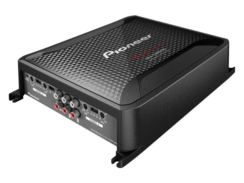 Pioneer 4-kanals 1200 W klass D-slutsteg