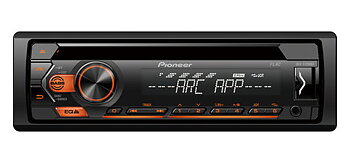 Pioneer MVH-S120UBA 4x50W,USB,Aux, 1 Lineout, kort . - MVH-S120UBA