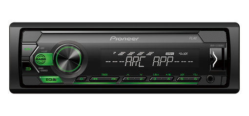 Pioneer MVH-S120UBG 4x50W,USB,Aux, 1 Lineout, kort . - MVH-S120UBG