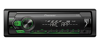 Pioneer MVH-S120UBG 4x50W,USB,Aux, 1 Lineout, kort . - MVH-S120UBG