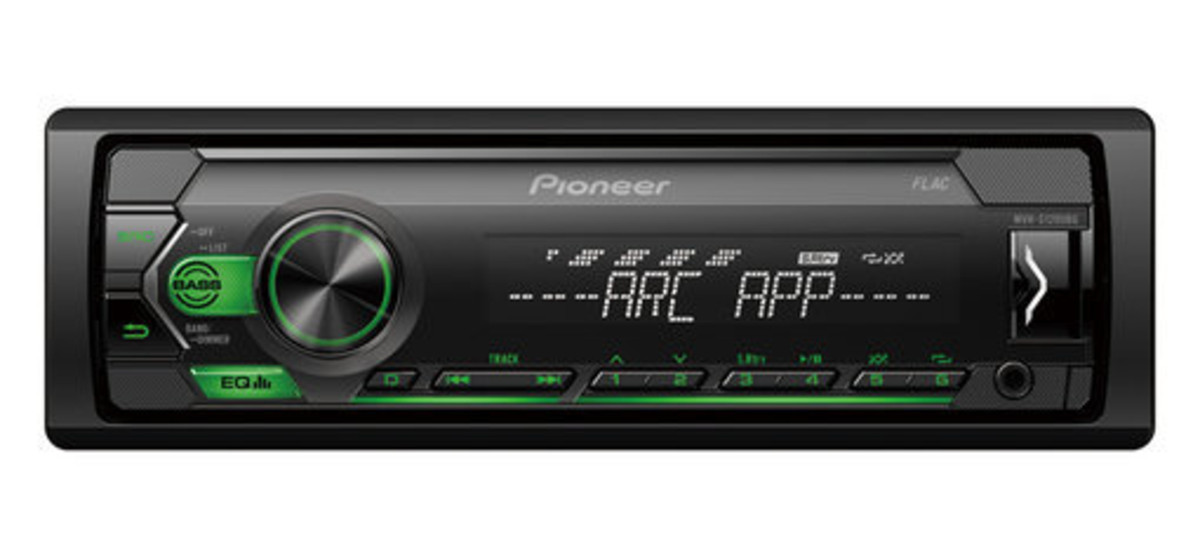 Pioneer MVH-S120UBG 4x50W,USB,Aux, 1 Lineout, kort . - MVH-S120UBG - 2