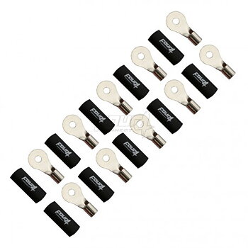 FOUR Connect 4-690952 M4 ring terminal 20mm², 10x black