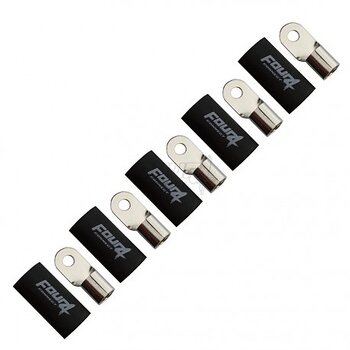 FOUR Connect 4-690964 M8 ring terminal 50mm², 5x black