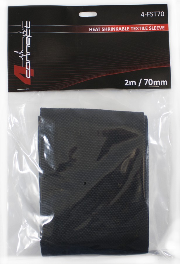 FOUR Connect 4-FST70 fabric/polyester shrink tube 70mm/2m