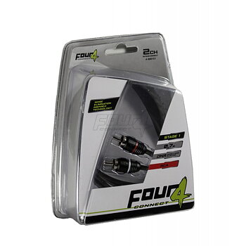 FOUR Connect 4-800151 STAGE1 RCA-cable 0.75m