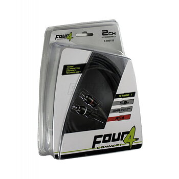 FOUR Connect 4-800155 STAGE1 RCA-cable 5.5m