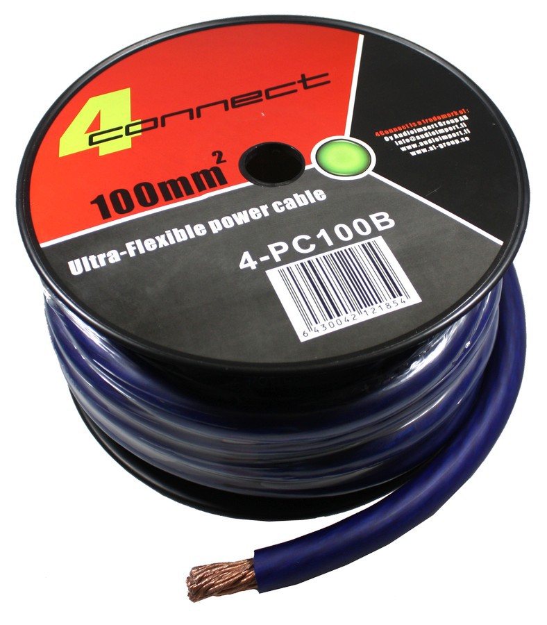 FOUR Connect 4-PC100B power cable 100mm2 blue 12m - 2