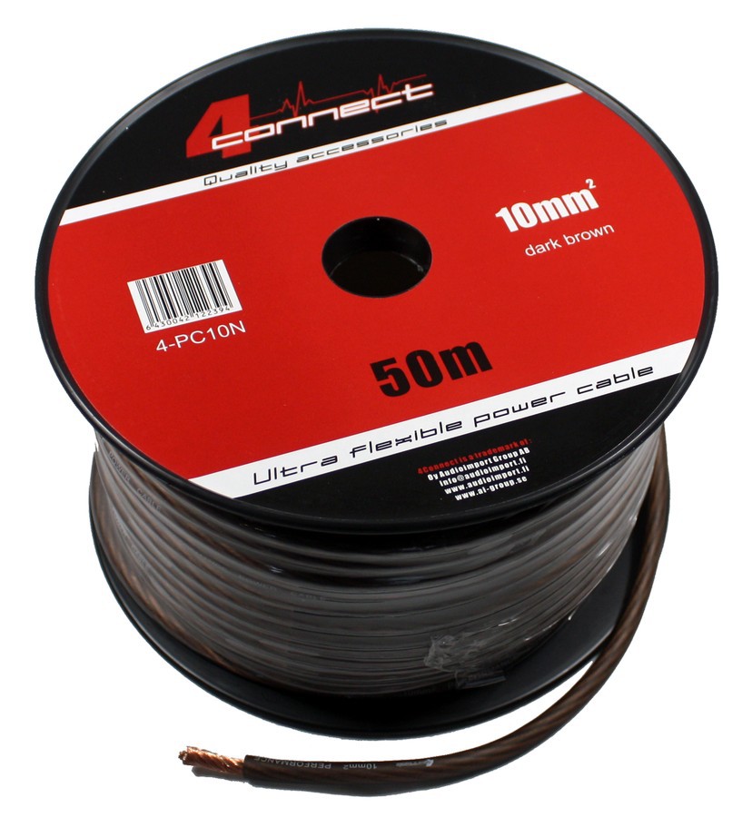 FOUR Connect 4-PC10N power cable 10mm2  grey 50m - 2