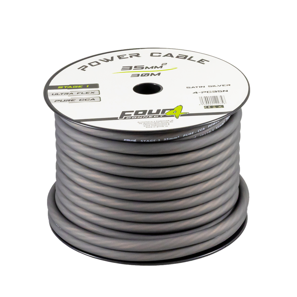 FOUR Connect 4-PC35N power cable 35mm2 grey 30m - 4