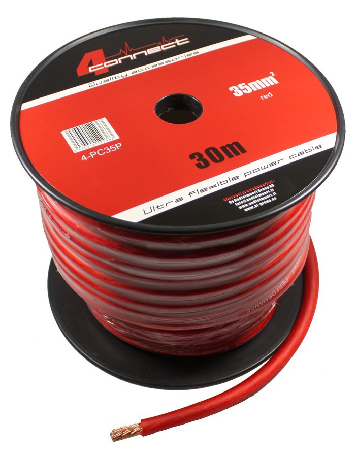 FOUR Connect 4-PC35P Power cable 35mm2 red 30m - 2