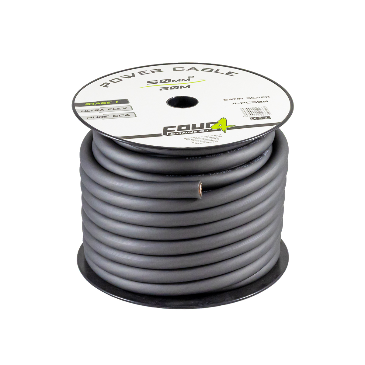 FOUR Connect 4-PC50N power cable 50mm2 grey 20m - 4
