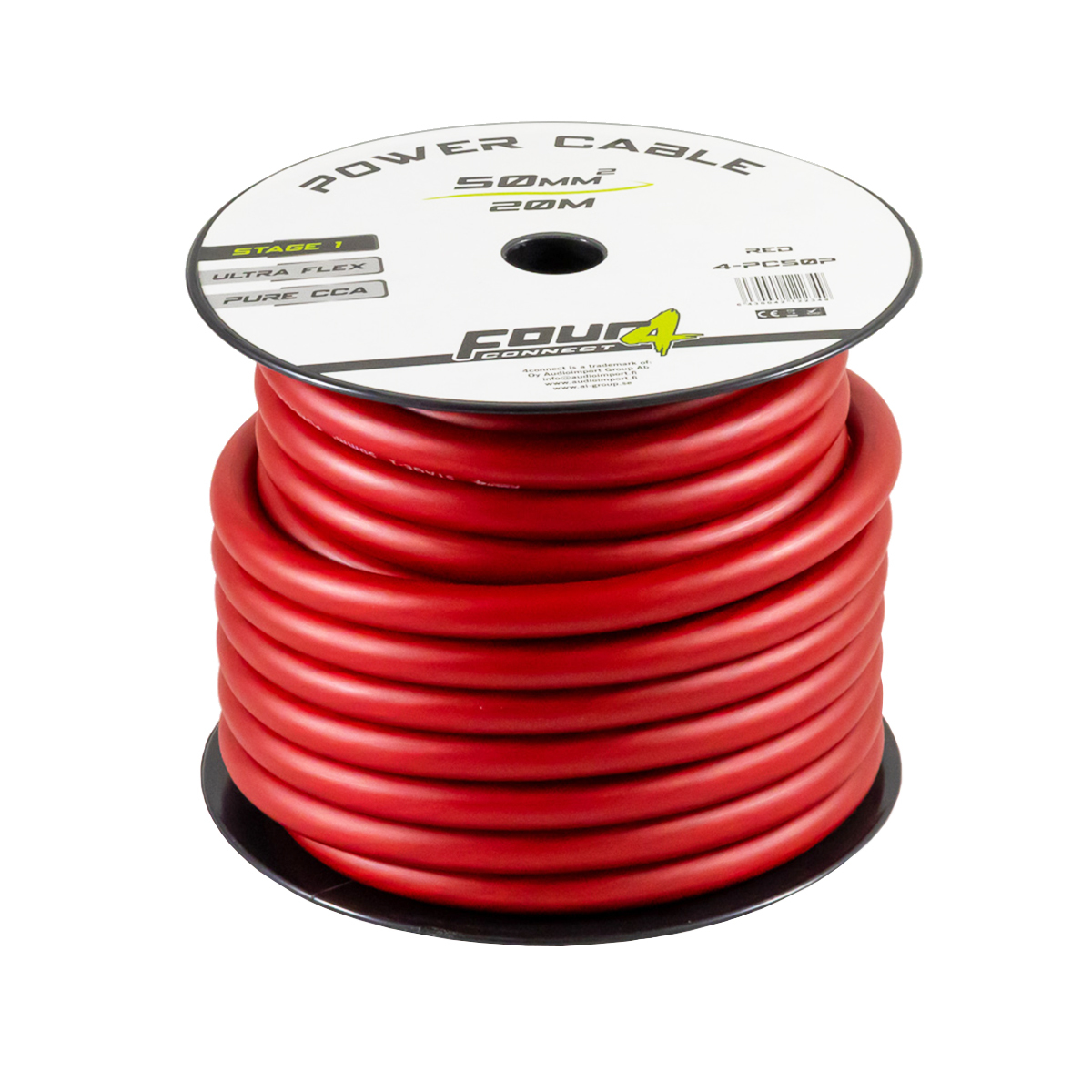FOUR Connect 4-PC50P power cable 50mm2 red 20m - 4