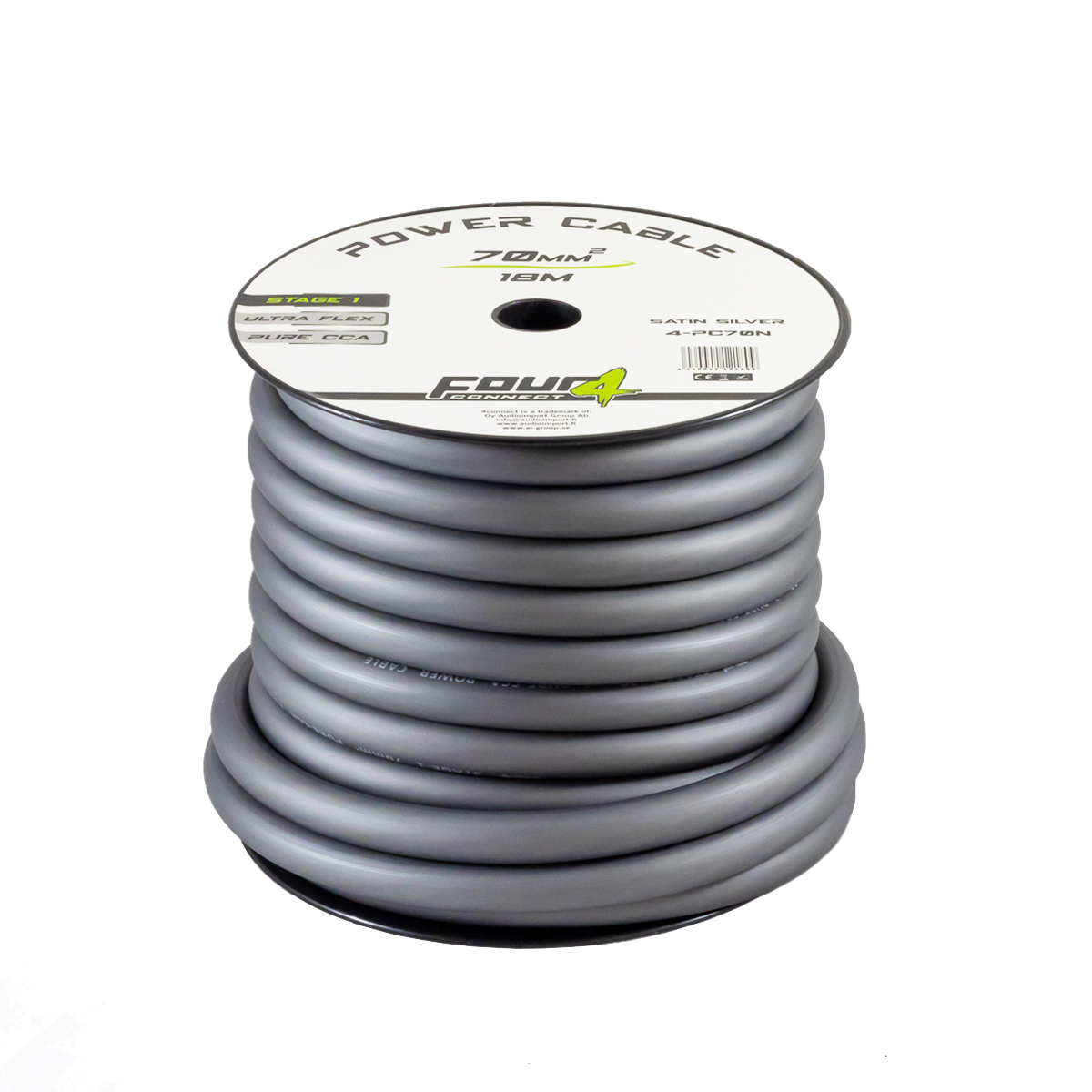 FOUR Connect 4-PC70N Power cable 70 mm2 dark grey 18m - 4