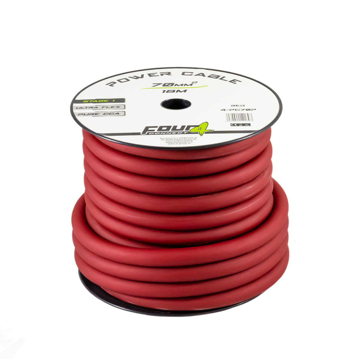 FOUR Connect 4-PC70P Power cable 70 mm2 Red 18m - 4