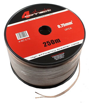 FOUR Connect 4-SC0.75 Speaker cable 0.75mmq OFCA 250m