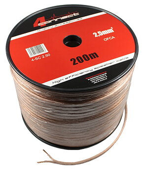 FOUR Connect 4-SC2.50 Speaker cable 2.5mmq OFCA 200m