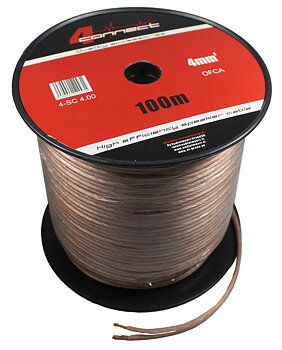 FOUR Connect 4-SC4.00 Speaker cable 4.0mmq OFCA 100m
