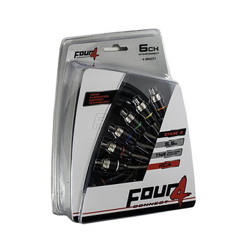 FOUR Connect 4-800257 STAGE2 RCA-cable 5.5m, 6ch