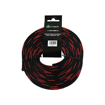 FOUR Connect 4-NS10BR12 nylonsock red/black 12/25mm 10m