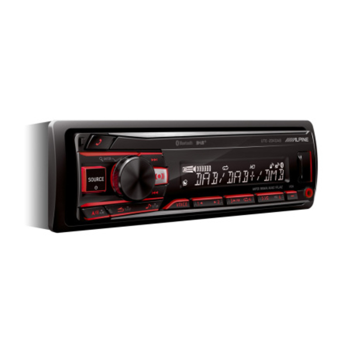 Alpine DIGITAL MEDIA RECEIVER WITH DAB BT - UTE-204DAB - 2