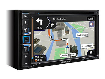 Alpine Naigation System with DVD player Truck map - INE-W611DC