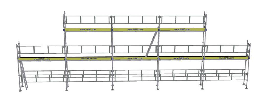 HAKI Ram aluminium på släp 123m2 - 2