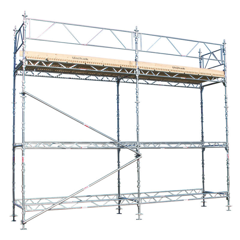 Byggställning från Unihak Komplett 6x6 meter, 140cm trall 