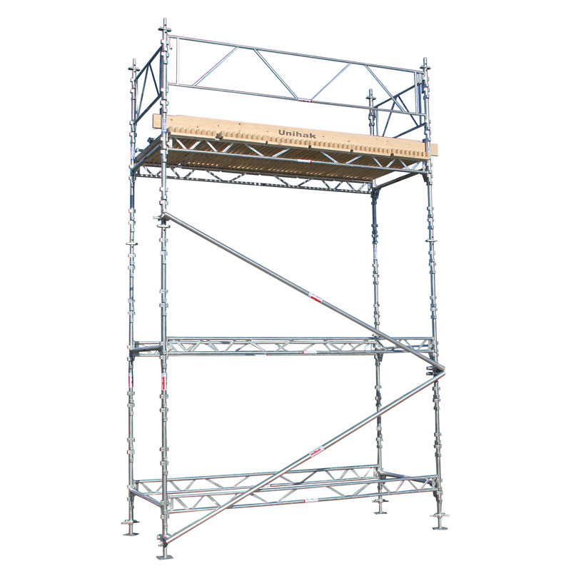 Byggställning från Unihak Komplett 3x6 meter, 140cm trall 
