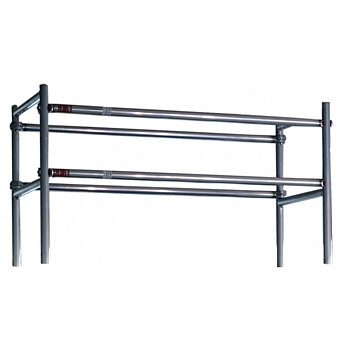 Räcke till toppen av hantverkarställning 74 x 250 cm.