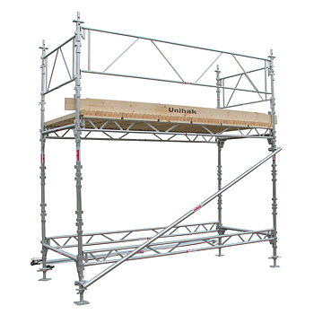 Byggställning från Unihak Komplett 3x4 meter, 195cm trall  
