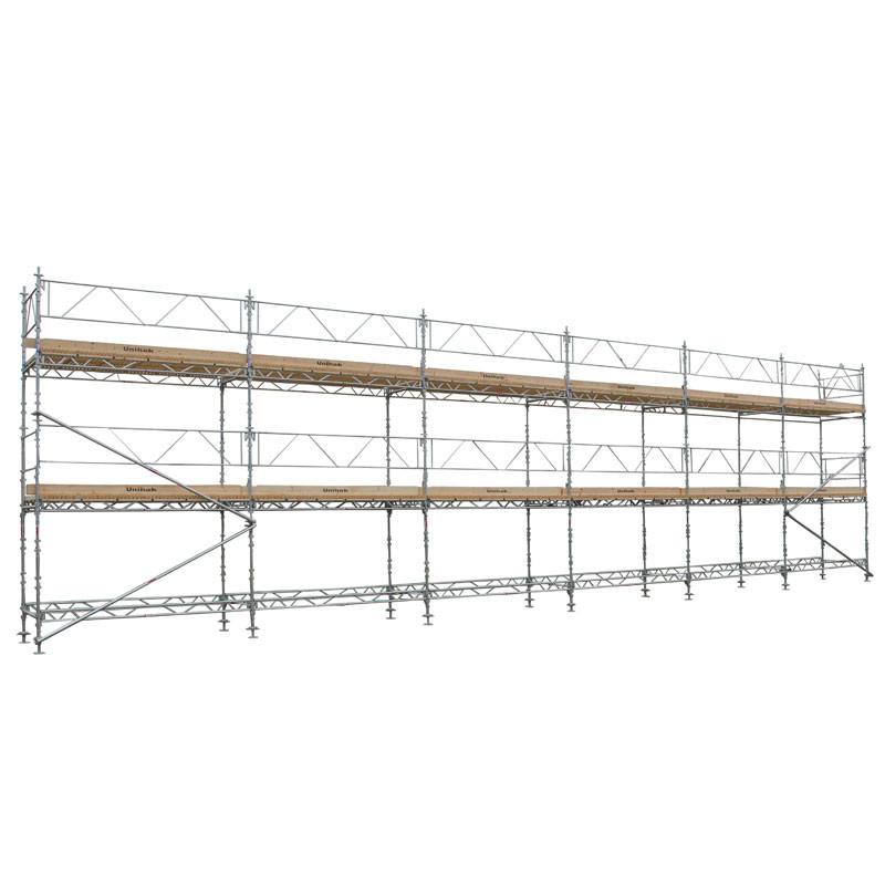 Byggställning från Unihak 18x6 meter, 195cm trall 2 bomlag