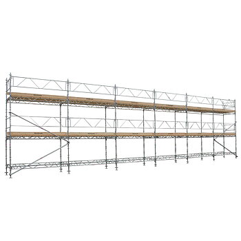 Byggställning från Unihak 18x6 meter, 195cm trall 2 bomlag