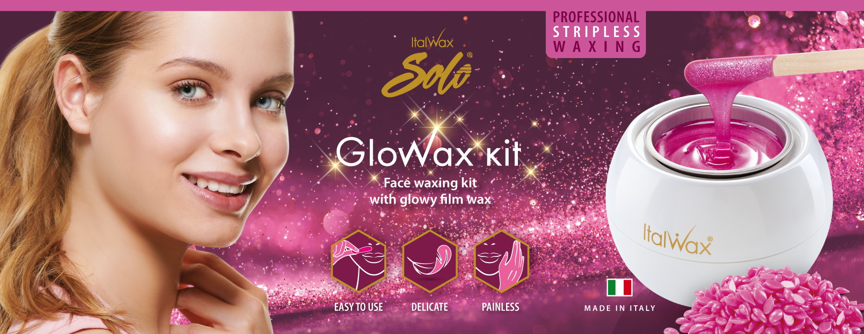 GLOWAX CHERRY PINK FILM WAX 100 - 2