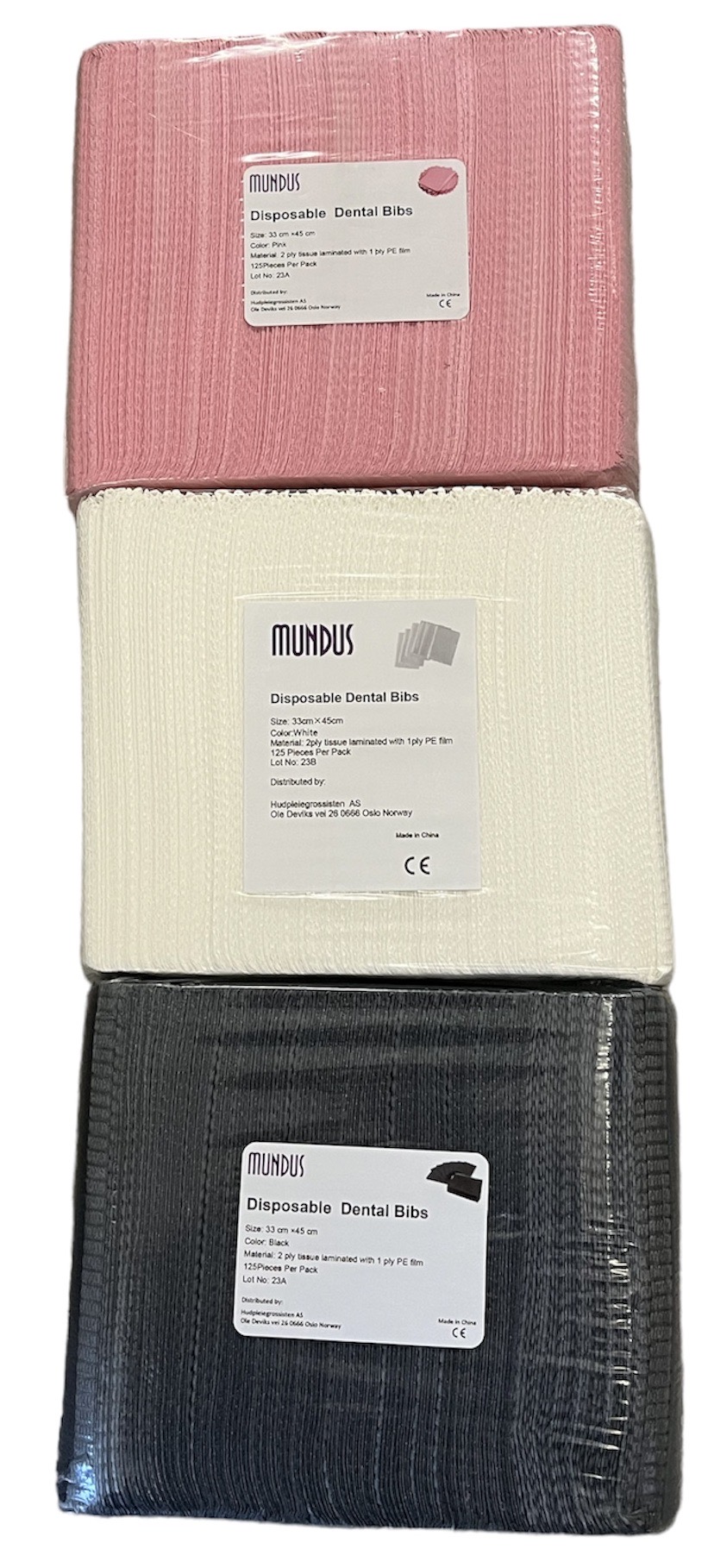 Arbeidsduker engangs Rosa 125pk  - 4