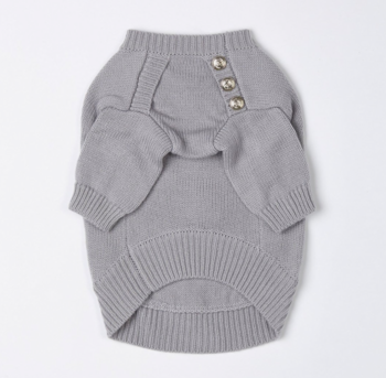 Overglam Buttom Jumper Grey