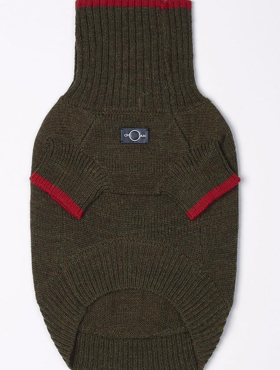 Overglam Polo Sweater Olive