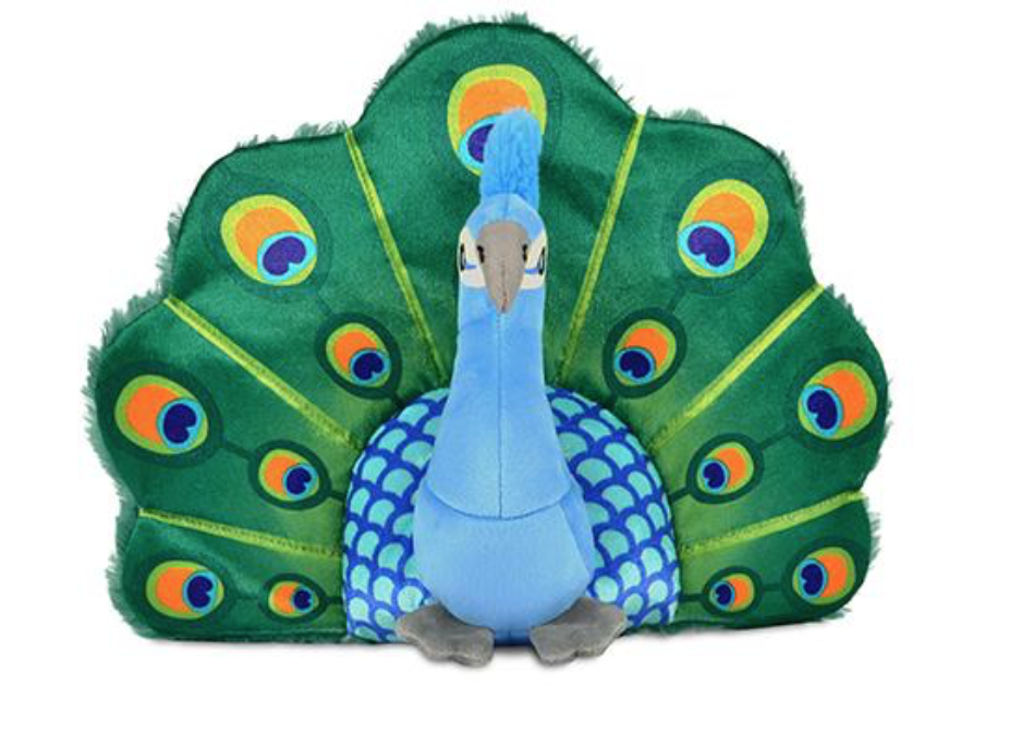 Pet Play Hundleksak Påfågel