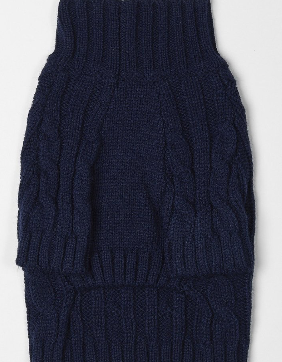 Overglam Turtleneck Knitwear Marine