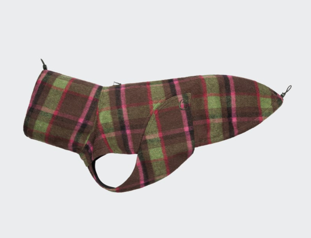 Cloud7 Dog Coat Glasgow Plaid Pink