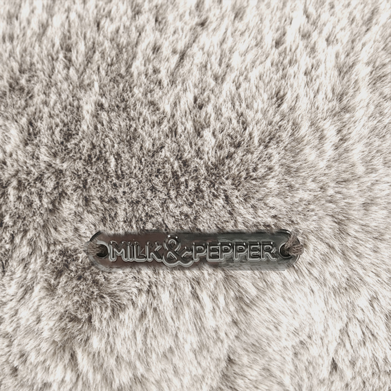 Milk & Pepper Lord Donut Fourrure Grise Gris (Grey) Dog Bed - 3