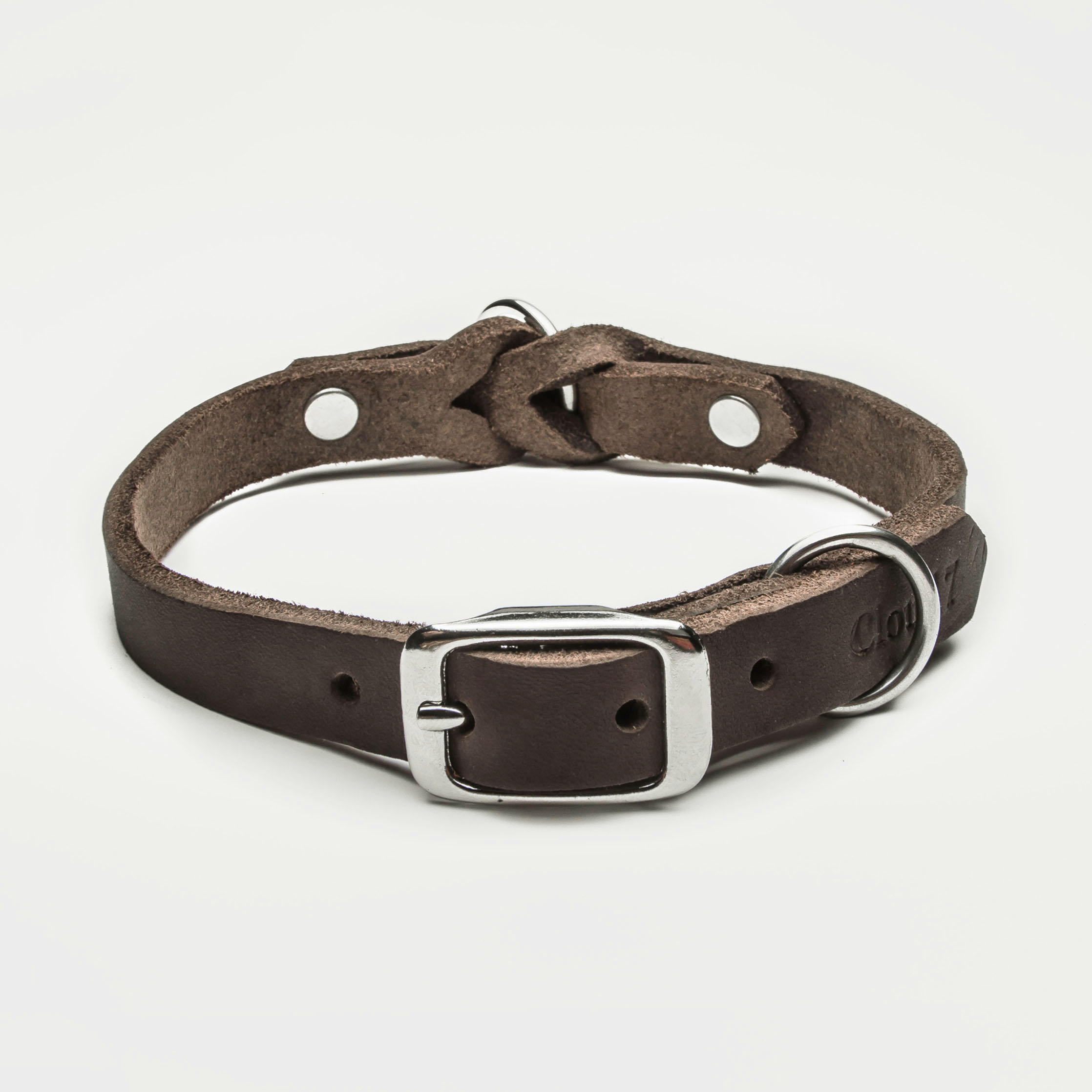 Cloud7 Dog Collar Riverside Park Brown - 2