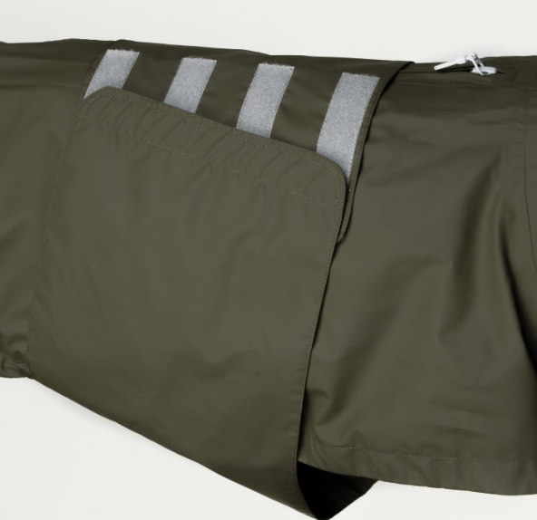 Cloud7 Dog Raincoat Olive Hamburg - 2