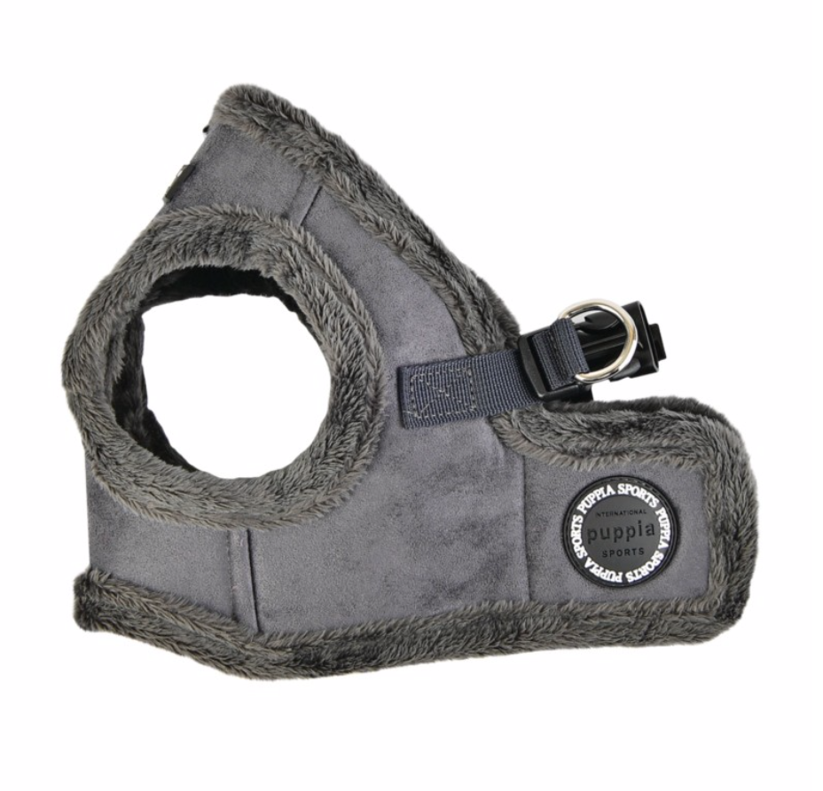 Puppia&nbsp;Terry&nbsp;Grey&nbsp;Lined&nbsp;Dog Harness