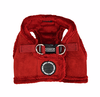 Puppia Terry Burgundy Red Padded Dog Harness